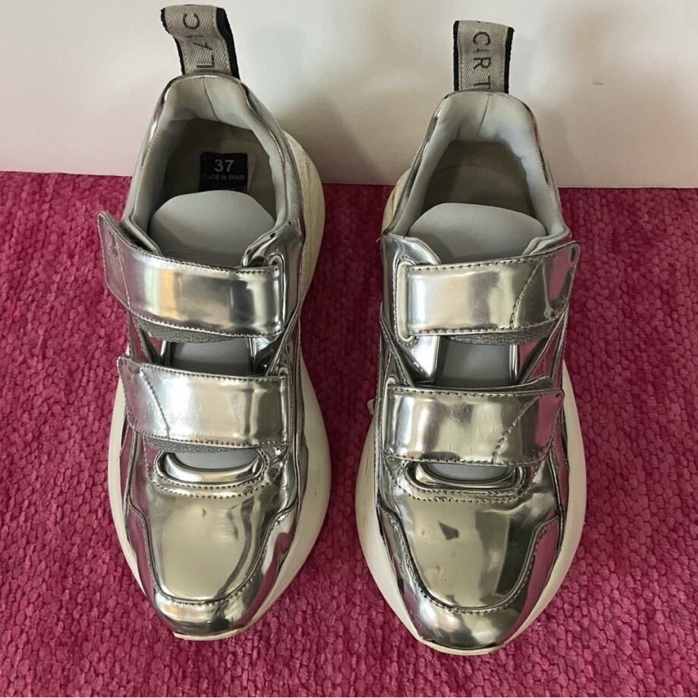 Stella McCartney Silver Athletic Shoes - Picture 9 of 9